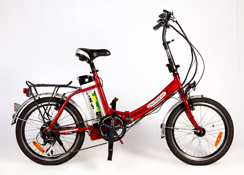Bicicleta plegable o bicicleta eléctrica plegable, perfecta para ciudad.