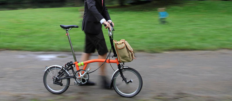 Bicicleta plegable o bicicleta eléctrica plegable, perfecta para ciudad.