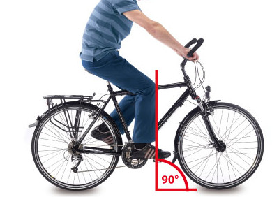 Avance o retroceso del sillín de la bicicleta