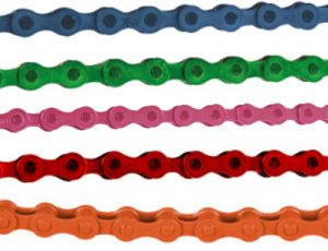 cadenas para bicicleta de colores
