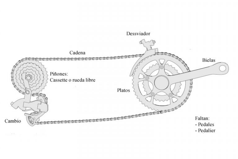 Elementos Que Componen La Transmisi n De La Bicicleta