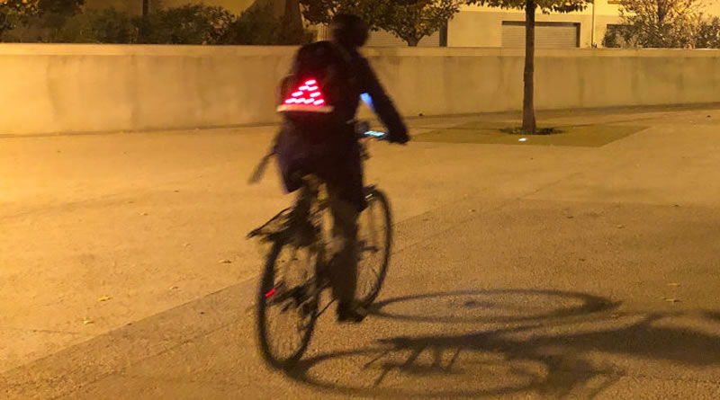 Test sobre la mochila Blacklight Nomadled Mobility Urban para bicicleta y ciclismo urbano