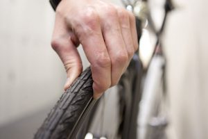 Historia del neumático de bicicleta