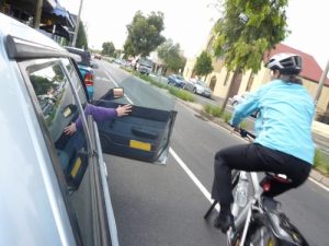 El Cardooring, un problema para el ciclista urbano