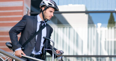 ¿Cómo llegar fresco al trabajo en bicicleta?