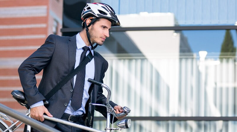 ¿Cómo llegar fresco al trabajo en bicicleta?