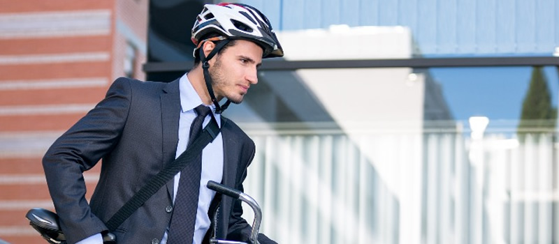 ¿Cómo llegar fresco al trabajo en bicicleta?